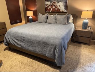 5 piece king-size bedroom set