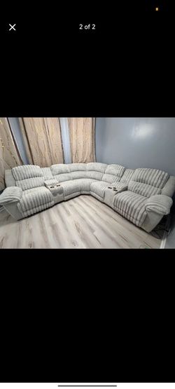 Corduroy 3 Piece Sectional
