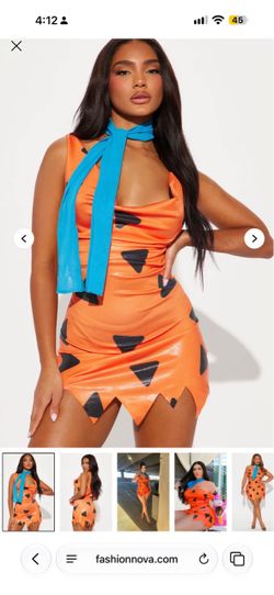 Flintstones  Halloween Costume Dress