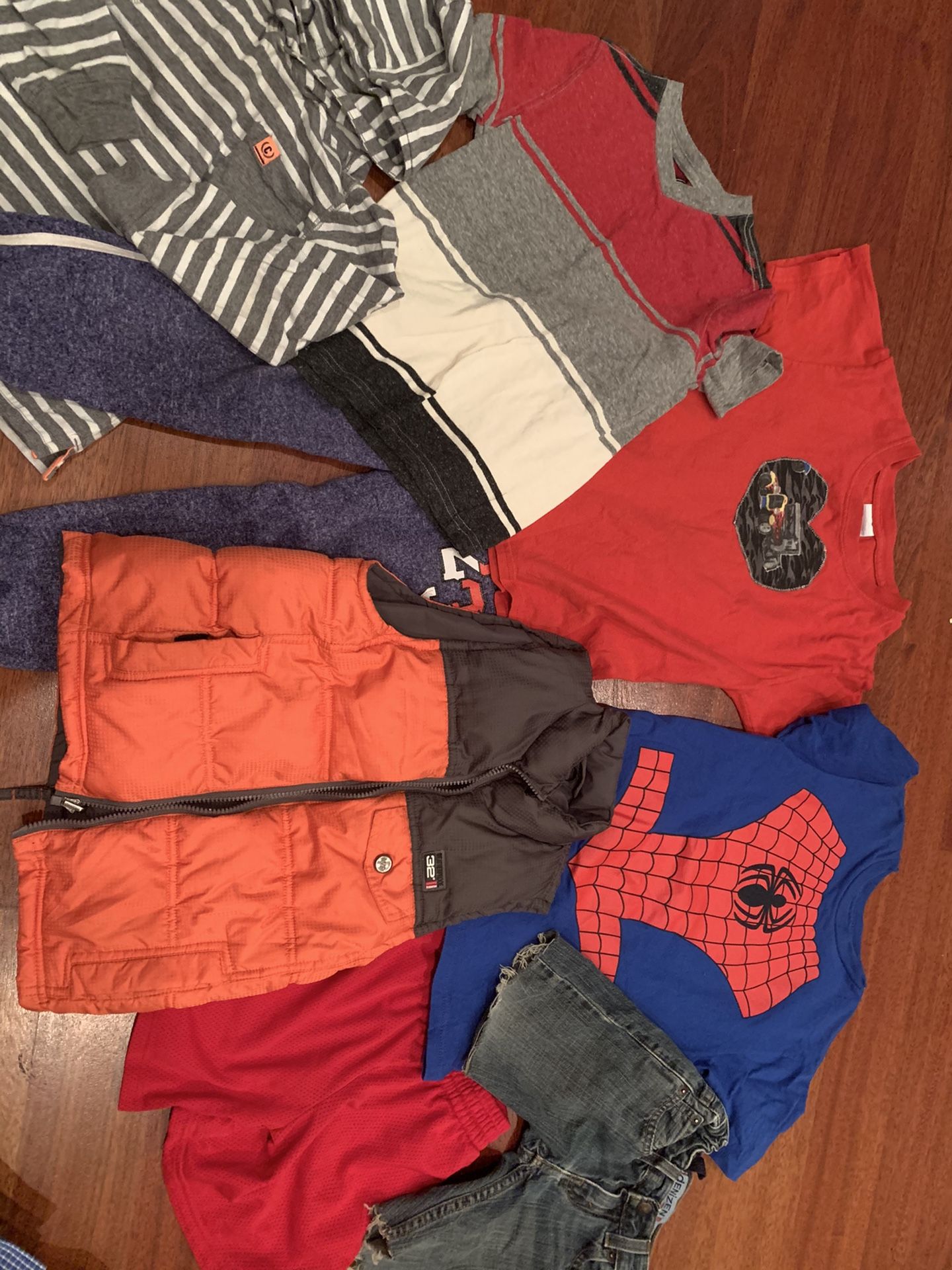 4-5T boys clothes and vest jacket