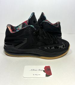 Nike LeBron 11 Low ‘Black Gum’ (642849 078) Shoes Size: 9 M