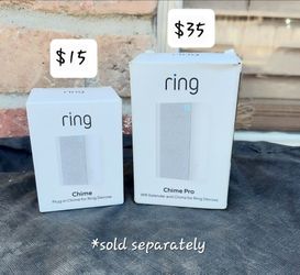 Ring chimes Available!