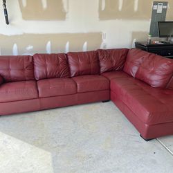 Red Sectional! 