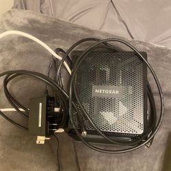 Open Box NETGEAR Nighthawk C7000v2 AC1900 960Mbps WiFi Cable Modem Router - BLACK