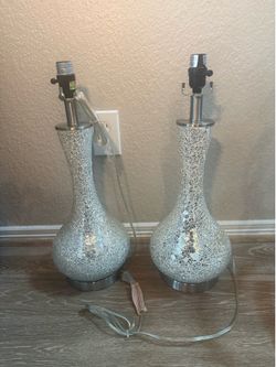 Mosaic lamps.
