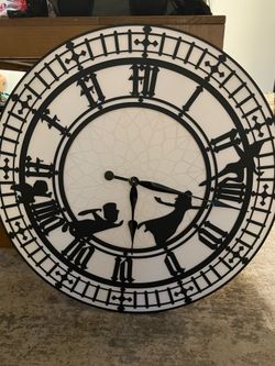 Peter Pan display clock