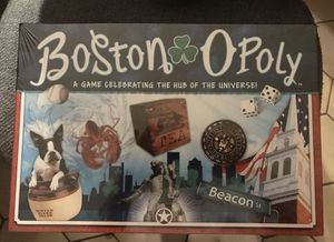 Photo Boston Opoly Board Game New sealed