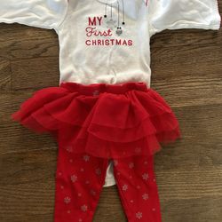 Size 3mo First Christmas 
