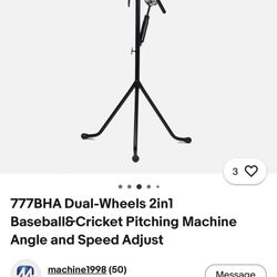 Pitching Machine Baseball