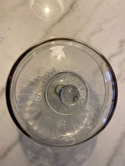 Glass cake stand with Dome
