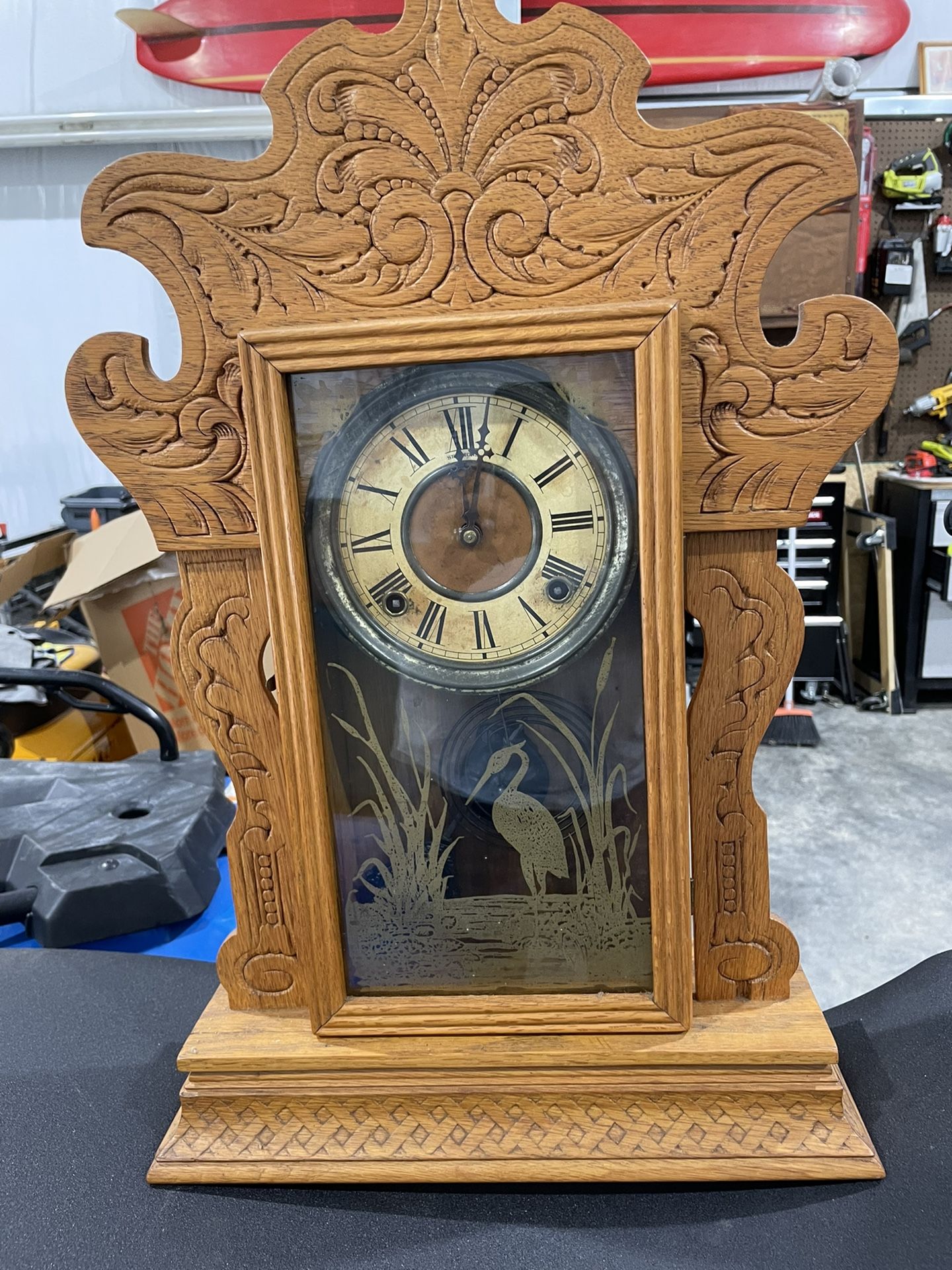 Ginger Bread Clock $40 Obo