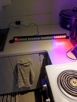 Rechargeable Magnet Mount Light Bar 7 Functions