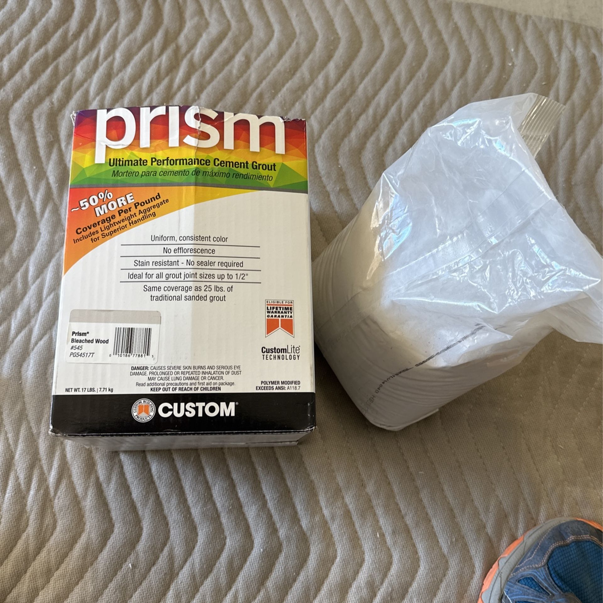 Bleached Wood Prism Grout
