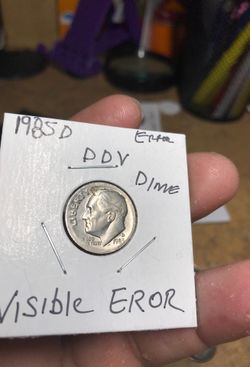 1985 d error nickle