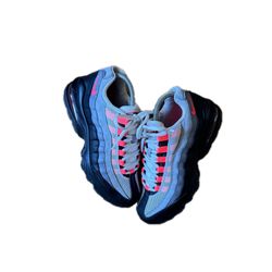 2018 Nike Air Max 95 Solar Red GS Size 6Y Women's 7.5 Sneakers 905348-013 No Box