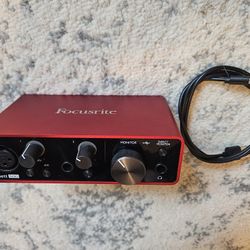 Focusrite Scarlett Solo 3rd Gen Interface