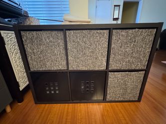 6 Cubby Cabinet and Storage