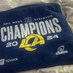 Game Rally Towel Los Angeles Rams Vs Minnesota Vikings State Farm Stadium Arizona Playoffs