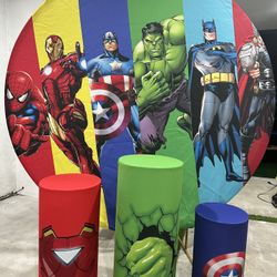 Vendo O Rento / Fondos Y Forros / Cake Stand / Party Decor / Decoration / Fiesta Infantiles 