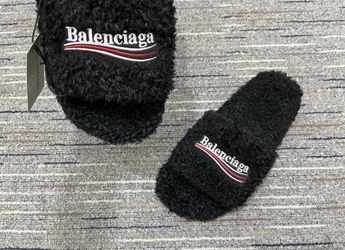 Balanciaga slides (Black)