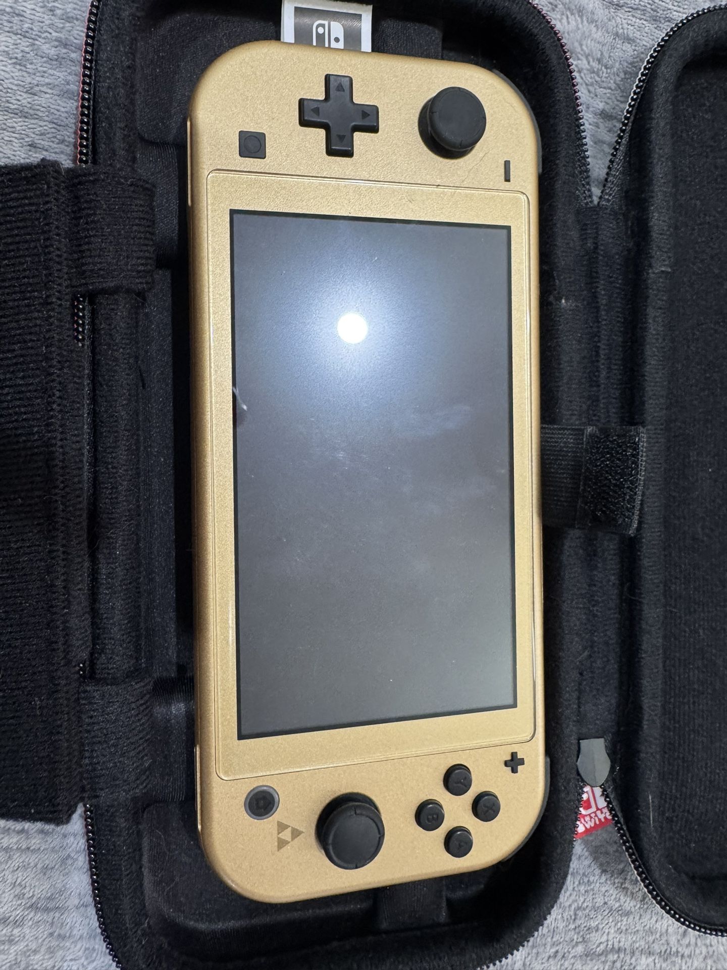 Nintendo Switch Lite Hyrule Zelda Edition Complete In Box