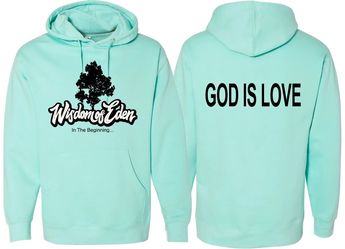 God Is Love Hoodie | Wisdom of Eden | NEW