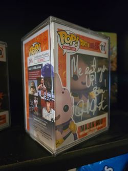 Autographed Funko Buu with JSA cert
