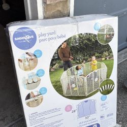 Play Yard Plastic Fence 