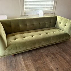 Forest Green Couch