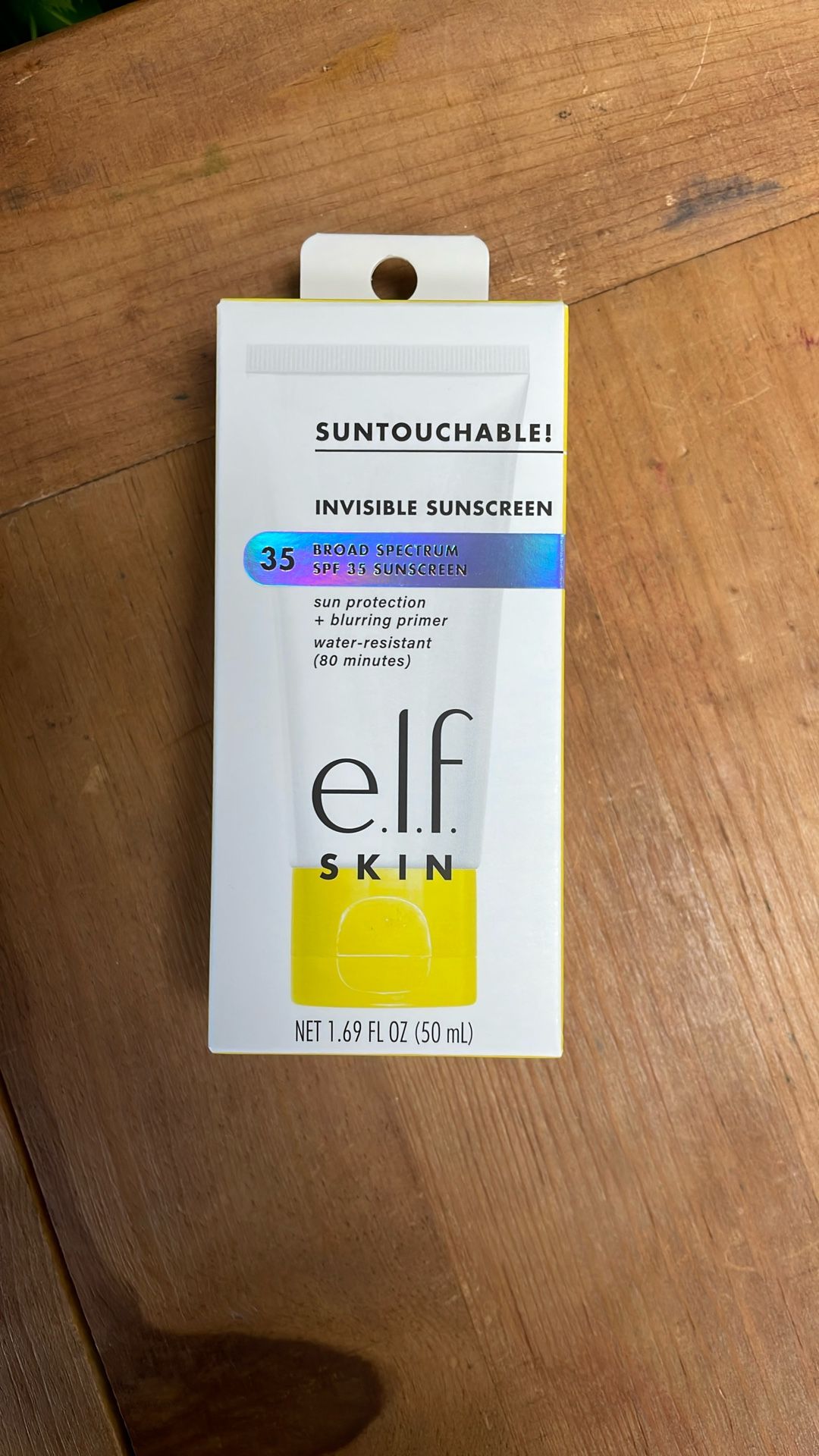 Elf Skin Invisible Sunscreen