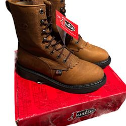 Brand New Justin Boots Size 9D