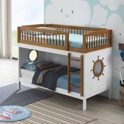 Brand New Sailor Twin/Twin Bunk Bed