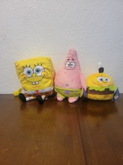 SpongeBob Plushies