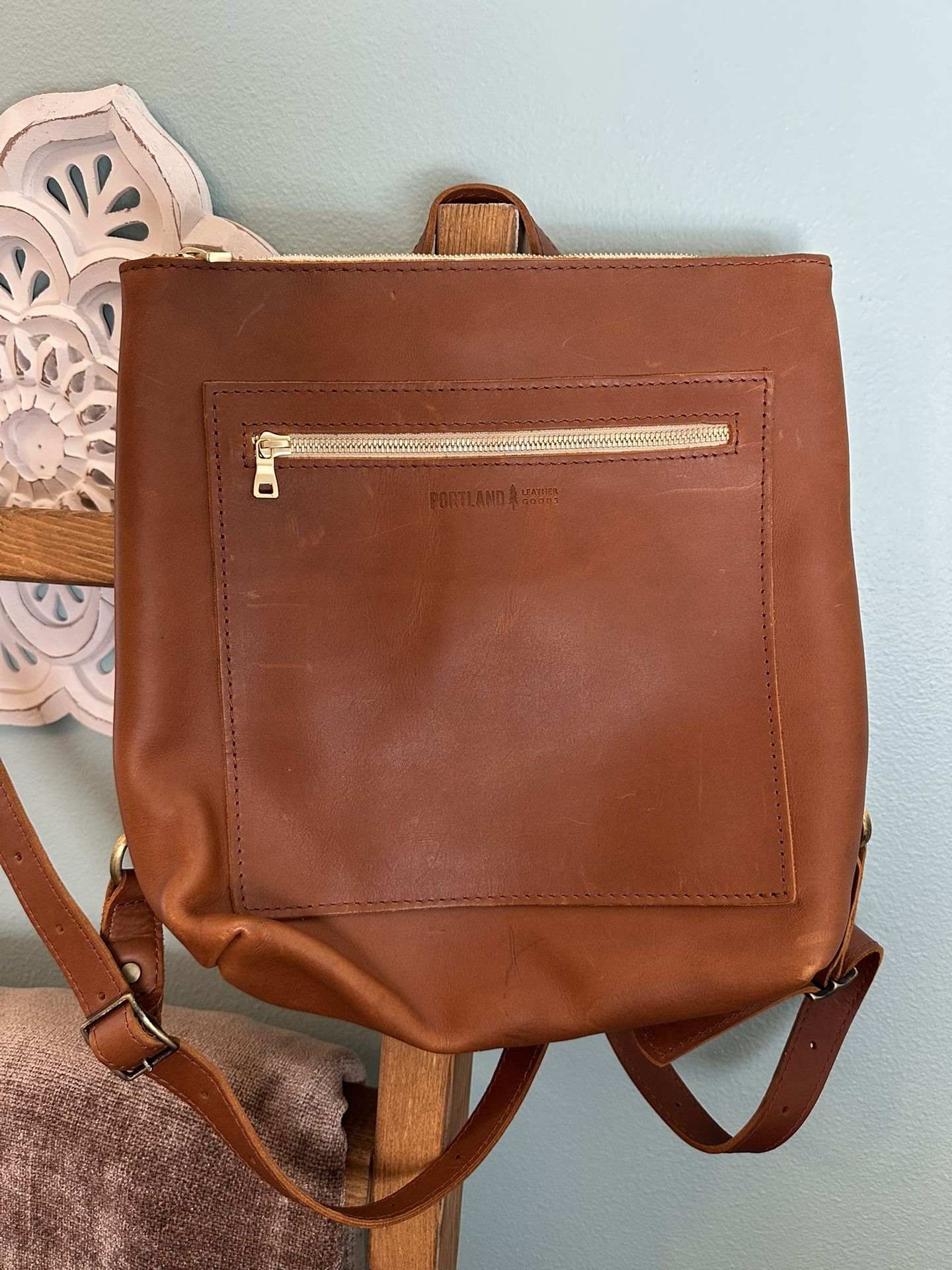 Portland Leather Backpack 
