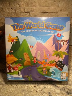 The World Game - Fun Geography Board Game