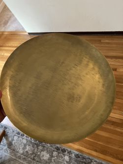 Gold Coffee Table Tray 