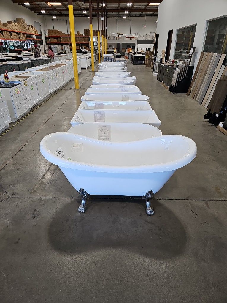 Freestanding Bathtubs In Stock Brand New!
