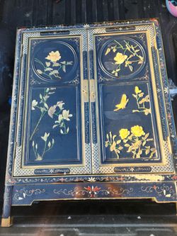 Vintage Asian cabinet