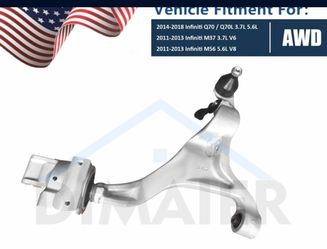 Front Right Lower Control Arm For Infiniti M37 M56 Q70 Q70L 3.7L 5.6L Gas AWD