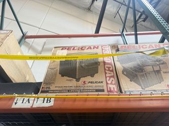 Brand New Pelican 0350 Cube Protector Case - Heavy Duty w/ Wheels