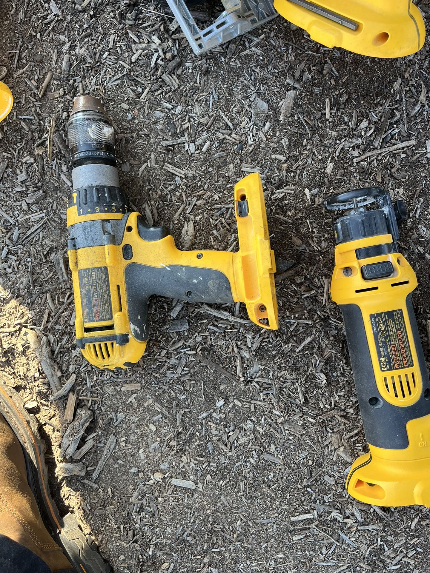 Dewault Tools Used (no Battery) Model #s SWA7257