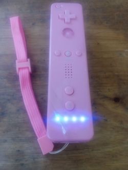 CONTROLLER WIRELESS PINK FOR NINTENDO WII