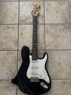 Black Electric Guitar