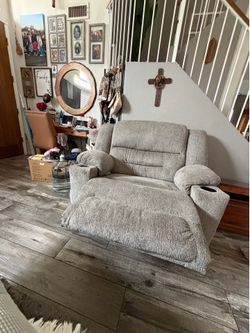 Gray Recliner Chair