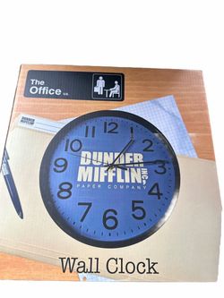 The office DUNDER MIFFLIN CLOCK