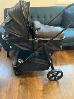 Mompush Wiz 2-1 bassinet stroller