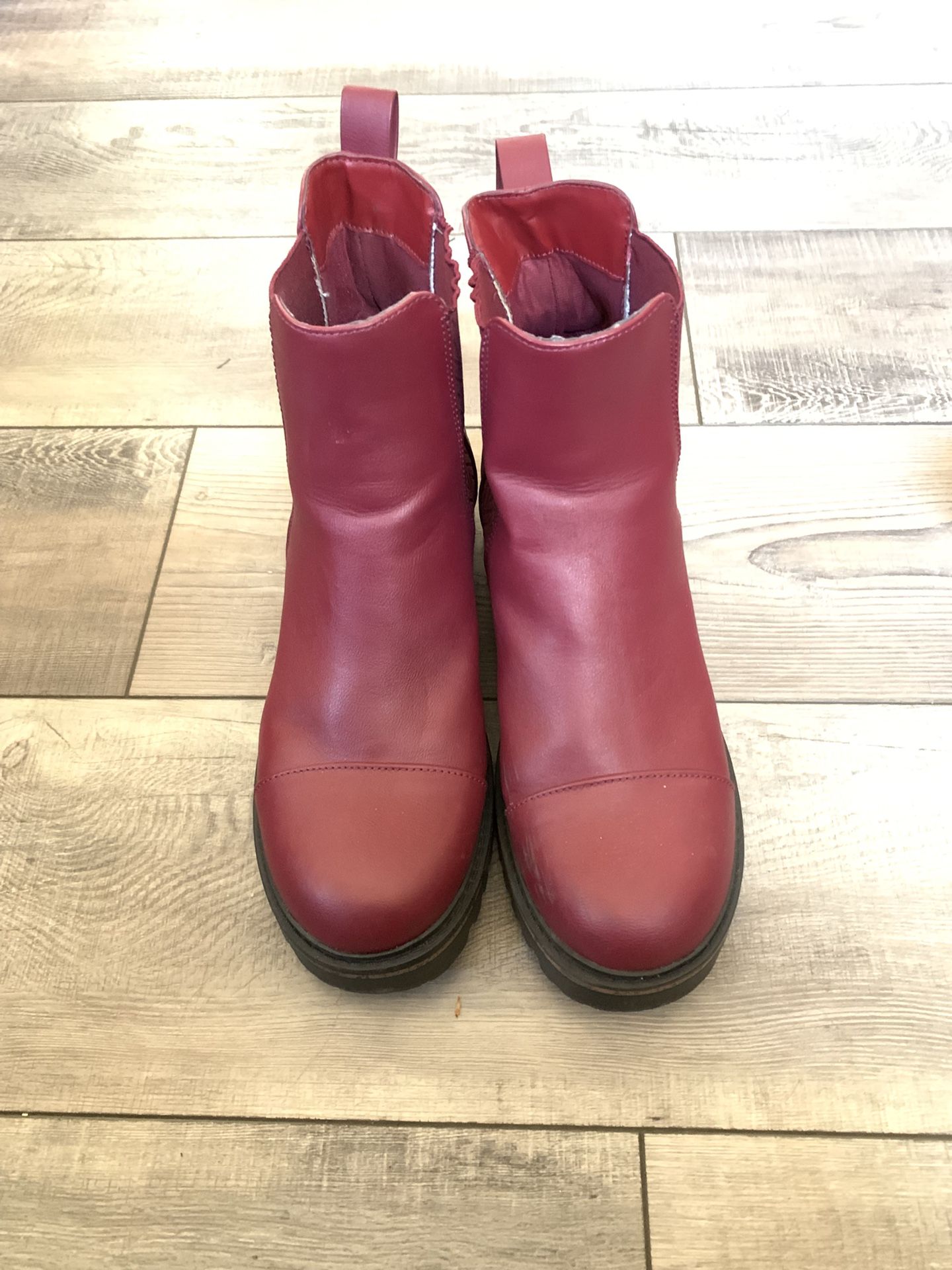Journee Mirette Tru Comfort Foam Pull On Stacked Heel Boots