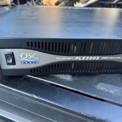 QSC PLX3002 3000watts Power Amplifier 