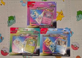 Prismatic Evolutions 3pk Blister SET