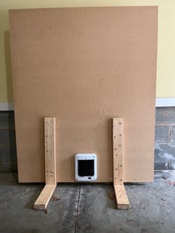 Pet barricade with microchip pet door